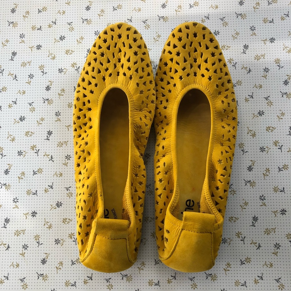 Arche nubuck leather ballet flats